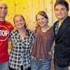 An der Spitze des Theaters: Das Führungsteam des neuen Theatervereins in Frammersbach (von links): Schriftführer Jürgen Stopp, Vorsitzende Anja Wondraschek, Zweite Vorsitzende Katja Fleckenstein und Kassierer Andreas Junge.