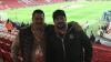 Holger Weininger (links) und Marco Seubert vom Bayern-Fanklub „Höchberg 94“ genossen das Spiel ihrer Mannschaft in Liverpool ganz besonderes.
