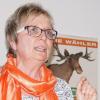 Birgit Bayer überraschte mit einer Mundart-Rede.