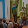 In der Turnhalle Hollstadt gastierte das Theater Nimmerland mit dem Stück "Die 9. Sinfonie der Tiere"