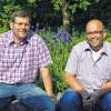 Unter neuer Organisation:  Markus Merklein (links) und Manfred Schäfer (rechts) sind in diesem Jahr erstmals Veranstalter der Kunst- und Gartenmesse am 2. und 3. Juni in Arnstein.