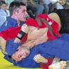 Nur scheinbar fest im Griff: Auch wenn der Schweinfurter Andreas Benkert (links) den Teisendorfer Florian Strasser hier beherrscht, der TG-Judoka verlor den Kampf bis 90 kg.