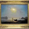 Romantisch: „Küste in Morgenstimmung“, gemalt 1852 von Gustav A. Mordt.