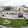 Diese Rolle soll der Residenzplatz übernehmen: der Pariser Platz in Berlin, rechts das Brandenburger Tor, links das Hotel Adlon, dazwischen die Akademie der Künste.