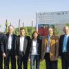 Die Vertreter des Abt-Degen-Weintals (von links): Udo Vogt von der Gemeinde Knetzgau, die Bürgermeister Erich Stubenrauch (Königsberg), Michael Ziegler (Eltmann), Walter Ziegler (Ebelsbach), ILE-Managerin Ulla Schmidt, die Bürgermeister Bernhard Ruß (Sand) und Thomas Stadelmann (Zeil) sowie Stefan Göb vom Verkehrsamt der Stadt Haßfurt.