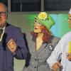 Benefizkonzert: Etwas Anlaufschwierigkeiten hatte Henri Fensterer (links) als Heinz-Erhardt-Double bei seinem Auftritt zugunsten des Rakoczyfestes.