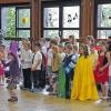 Harmonisch: Beim Frühlingskonzert der Grundschule Versbach trugen die Schüler zweier Klassen das Lied „Immer wieder kommt ein neuer Frühling“ vor.