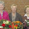 Ein Dankeschön: Der Sozialdienst katholischer Frauen ehrte ehrenamtliche Mitarbeiterinnen. Im Bild (v. li.): Vorsitzende Elisabeth Maskos, Christa Klose, Elke Mai, Gaby Scheller und Liselotte Schineis.