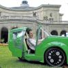 Lässt sich als Cabrio und mit Verdeck fahren: der Prototyp des Ulv, das Albert Schönstein im Herbst auf den Markt bringen will. Bei der hiesigen Aktion zur europäischen Mobilitätswoche im September vergangenen Jahres stellte er ihn schon einmal in seiner Heimatstadt vor.
