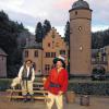 Singende Spessarträuber: „Ach das könnte schön sein“ heißt es in diesem Sommer wieder vor Schloss Mespelbrunn.