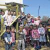 Neue Sandbaustelle im Kindergarten in der Westsiedlung  (nwe) Pünktlich zur Eröffnung der Sandkasten-Saison