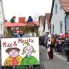 Max und Moritz: Die Streiche der Buben wurden dargestellt, den Bulldog fuhr Sulzfelds Bürgermeister Jürgen Heusinger. Max und Moritz: Die Streiche der Buben wurden dargestellt, den Bulldog fuhr Sulzfelds Bürgermeister Jürgen Heusinger.