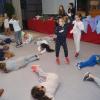 Zehn Jahre Bewegte Ganztagsschule Feierstunde. Die "Gartenstadt-Kids" zeigten einen Schlaftanz, der so viel Lust auf Tanz machte, dass die Kinder gar nicht ins Bett wollten.