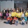 Zehn Jahre Bewegte Ganztagsschule Feierstunde. Und hier noch ein Gruppenbild mit allen beteiligten Kindern. Zehn Jahre Bewegte Ganztagsschule Feierstunde. Und hier noch ein Gruppenbild mit allen beteiligten Kindern.
