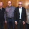 Verabschiedung des langjährigen Vorstands (von links): Hermann Fischer, Christian Fischer, Otto Reusch und Herbert Adrio.