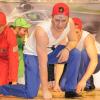 "Der große Preis von Helmstadt": In Retzstadt beim MaRuB-Turnier erzielten sie zwar nur den dritten Platz, aber in Helmstadt waren sie die Nummer 1. Das Männerballett mit seiner tollen Formel-1-Choreografie.