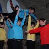 Vom Astronaut zum Großohr Mr. Spock: Das Männerballett der Frickenhäuser Moustgeuger zeigte sich wandlungsfähig.