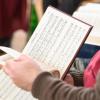 Noten oder nicht? Blick ins Songbuch „The Sacred Harp“ von Benjamin Franklin Whites und Elisha James King. Noten oder nicht? Blick ins Songbuch „The Sacred Harp“ von Benjamin Franklin Whites und Elisha James King.