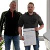 Philipp Jeger (rechts) mit seinem Onkel Andreas Wachmer.
