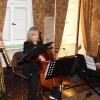 Musikalische Begleitung zu Literatur über den Tod im Franck-Haus-Festsaal: (von links) Christoph Arz, Mareike Väthröder und Alexander Wolf.