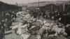 Dieses Archivbild entstand in den 1940er Jahren, als Juden aus ganz Unterfranken am Würzburger Güterbahnhof Aumühle in Züge verladen und in Konzentrationslager deportiert wurden.