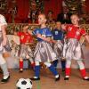 Die Bambinos als jüngste Tanzgruppe der RFG zeigten sich im WM-Fieber.