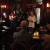 Irish-Pub-Atmosphäre: Gitarrenstammtisch am 7. November 2018 im Café Mann mit (von links) Georg Fath, Liam Wade, Gerry Schmitt und Ingrid Lengler.
