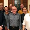 Neuer FDP-Ortsverband Würzburg-Nord gegründet (von links): Andrew Ullmann, Jörg Dehmer, Heiko Schuster, Oliver Hartmann, Gerd Hilbert, Markus Mentele, Ines Hensel und Joachim Spatz