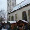 Weihnachtsmarkt in der Kleinlangheimer Kirchenburg.