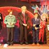Bitteren Sarkasmus versprühten die Miniatur-Ausgaben "großer" Politiker aus Trunstadt beim Casting zur Fernsehnachwuchssitzung zum Abschluss der "Nachwuchsschulung Bütt" des Fastnacht-Verband Franken im Jugendgästehaus in Leinach.