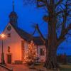 Malerisch: Das Kirchlein von Fatschenbrunn.
