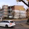 Trägt künftig zur Linderung der Wohnungsnot in Gerolzhofen bei. Das Haus mit neun Mietparteien, das die Wohnungsbaugenossenschaft Gerolzhofen mit Mitteln aus dem Sozialen Wohnungsbau an der Ecke Steigerwaldstraße/Schallfelder Straße errichtet.