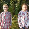 Schulsieger Sebastian Conrad und Hanna Spörer