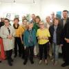 Die Künstler des Kunstvereins freuen sich über die gelungene neue Ausstellung. Der Vorsitzende Csaba Horovitz (rechts) sowie Annette Rogatz, Matthias Eichele (von links) und Inga Okan (Mitte) gestalteten die Vernissage.