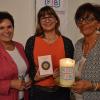 Ein Wegweiser zur Integralen Lebensweise war der regionale Bildungsabend des Katholischen Deutschen Frauenbunds. Im Bild: die Regionalvorsitzende Marianne Hillenbrand (rechts), ihre Stellvertreterin Wiltrud Michl (links) und Referentin Gabriele Schaub (Mitte).