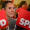 Was ist los mit der SPD? Bei der Bayernwahl am 14. Oktober – dieses Bild entstand am Vorabend bei einer Wahlveranstaltung mit Andrea Nahles in Schweinfurt – halbierte sie ihren Stimmenanteil. In ihrer einstigen Hochburg Schweinfurt schwächeln die Sozialdemokraten schon lange.