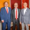 Personalratsvoristzender Helmut Neuf, Christian Stöckel, Ludwig Frebert, Rüdiger Haas und Vorstandsmitglied Jens Rauch (von links).