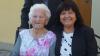 Franziska Griebel feiert ihren 90. Geburtstag. Mit im Bild stellvertretender Landrat Oskar Ebert und Bürgermeister Gertrud Bühl.