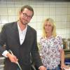 Das Gasthaus „Rose“ in Karlstadt hat mit Michael Adam einen Koch gefunden. Im Bild links die Wirtin Claudia Bello.