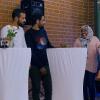 Integration geglückt: Der Landesfachreferent für Migration im Paritätischen, Andreas Selig (von links), sprach mit Hani Almadloul, Yassin Almjbl, Nisreen Jumaa und Ella Schindler.