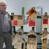 Insektenhotels aus heimischen Hölzern präsentierte Karl-Heinz Zeller. Foto: Jürgen Gabel Insektenhotels aus heimischen Hölzern präsentierte Karl-Heinz Zeller. Foto: Jürgen Gabel