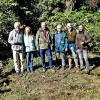 Die Organisatoren Bernd Gerken, Rita Heinisch, Andreas Schäfer, Winfried Heinisch, Sänger Heiko Herbert und Dominik Heinisch freuten sich über die Resonanz beim Erlebnistag von Leib & Seele. e.V. in Obbach.