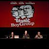 Drei altgediente Satiriker in der Posthalle (von links): Oliver Maria Schmitt, Martin Sonneborn und Thomas Gsella.