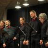 „Männer mag man eben”, davon ist das A-capella-Ensemble „Oktopus” überzeugt. Mit ihrem Gesang begeisterten die acht Männer das Publikum im Schüttbau in Rügheim.