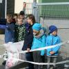 Ladung gesichert! Den Kindern wird hautnah vermittelt, wie Ladungssicherung funktioniert Foto: Alfred Gehring Ladung gesichert! Den Kindern wird hautnah vermittelt, wie Ladungssicherung funktioniert Foto: Alfred Gehring