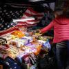 Ein Kofferraum voller amerikanischer Süßigkeiten