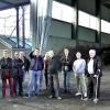 Haßfurts Bürgermeister Günther Werner und die Stadträte ließen sich vor Ort die Arbeitsweisen im Kompostwerk Mariaburghausen erklären.