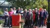 Der SPD-Ortsverein Zellingen feierte seinen 100. Geburtstag mit einem Festakt und einem Familienfest. Zum Abschluss sangen die Genossen auf der Bühne gemeinsam „Brüder zur Sonne zur Freiheit”.