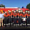 Zwölf Kameraden der Feuerwehr Poppenhausen freuen sich über die erfolgreich abgelegte Leistungsprüfung.