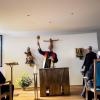 Auch die Infirmerie-Kapelle in der Abtei Münsterschwarzach wurde am Donnerstag eingeweiht.